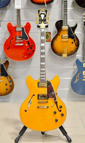 D'Angelico Excel DC Vintage Natural - DAEDCVNATGS