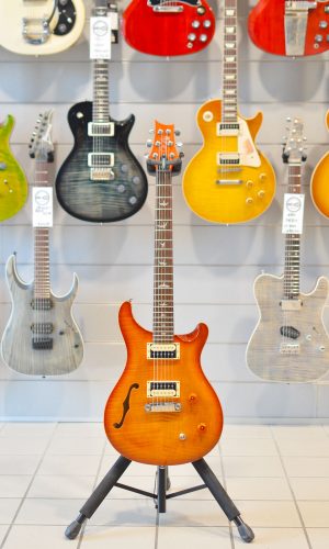 Paul Reed Smith PRS Se Custom 22 Semi-Hollow Vintage Sunburst - Made in Korea